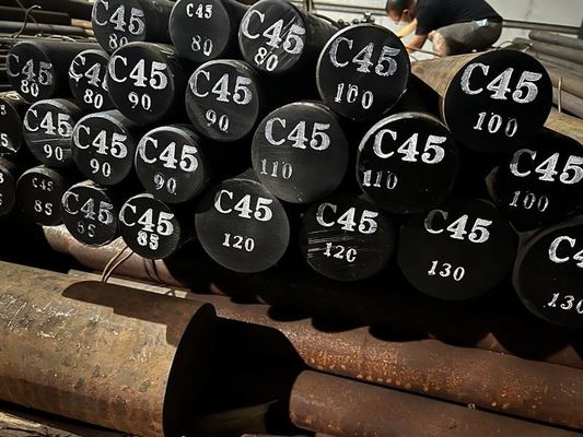 C45 S45C Alta resistência ao impacto Alloy Tool Steel Oil quenching Vacuum Heat Treatment