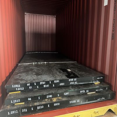 1.2312 placas de aço de plástico de molde de fácil usinagem