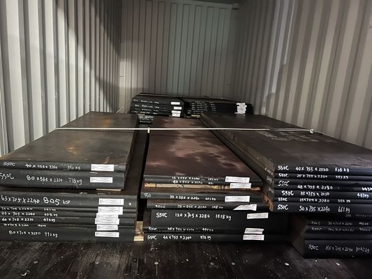 1.2312 placas de aço de plástico de molde de fácil usinagem